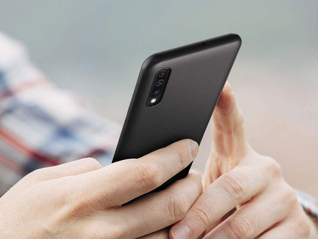 Etui na telefon silikonowe Alogy do Samsung Galaxy A30S/A50/A50S czarne
