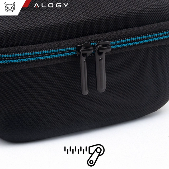 Etui ochronne do Oculus Quest 3 Alogy Hard Case obudowa ochronna + ochrona okularu Czarne