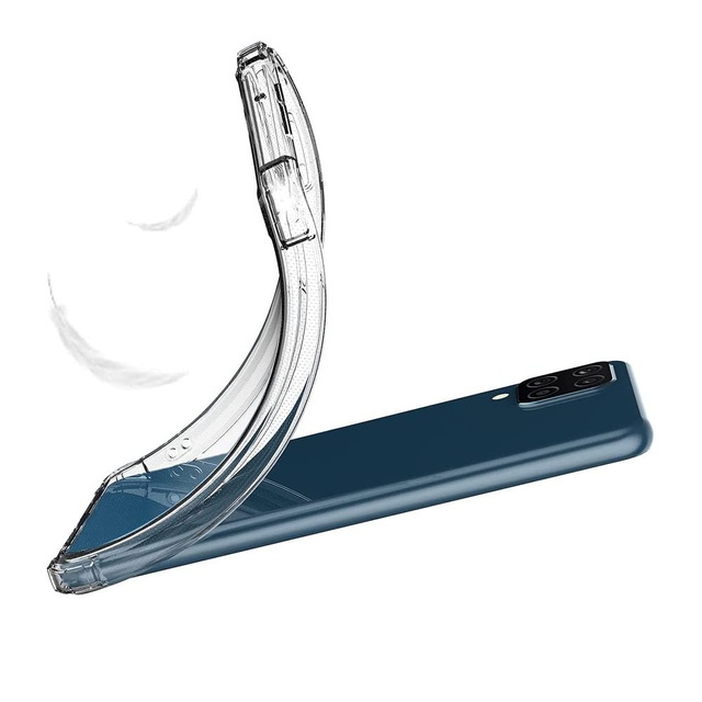 Alogy Etui na telefon pancerne ShockProof do Samsung Galaxy M53 5G Przezroczyste