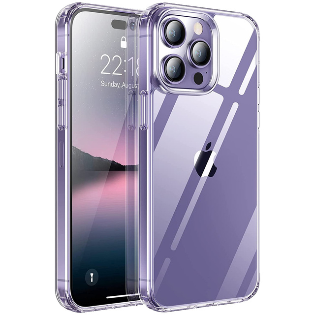 Alogy Etui na telefon Hybrid Case do Apple iPhone 14 Pro Max Przezroczyste