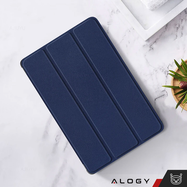 Alogy Etui na tablet Lenovo Tab M9 2023 9" TB310XU TB310FU Book Cover Case Granatowe