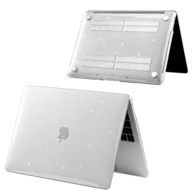 Alogy Etui Hard Case do Apple MacBook Pro 13 2016-2020 Glitter Clear