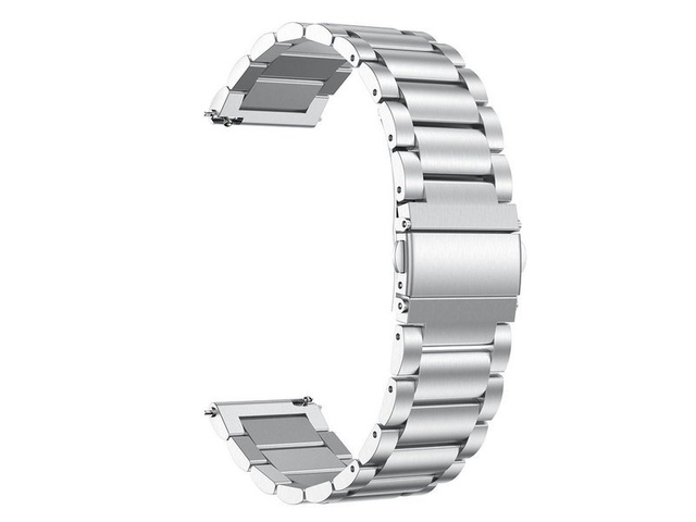 Stainless steel bransoleta do Galaxy Watch Active 2 44mm Alogy srebrna