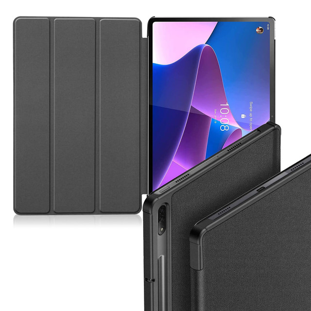 Alogy Etui Book Cover Case do Lenovo Tab P12 Pro 12.6" TB-Q706F, TB-Q706L Czarny