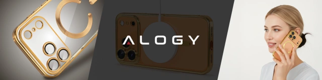 Etui z MagSafe do Apple iPhone 17 Pro – obudowa glamour z ochroną obiektywu, eleganckie i odporne na zarysowania – Alogy LuxuryRing™ Glamour Case Gold