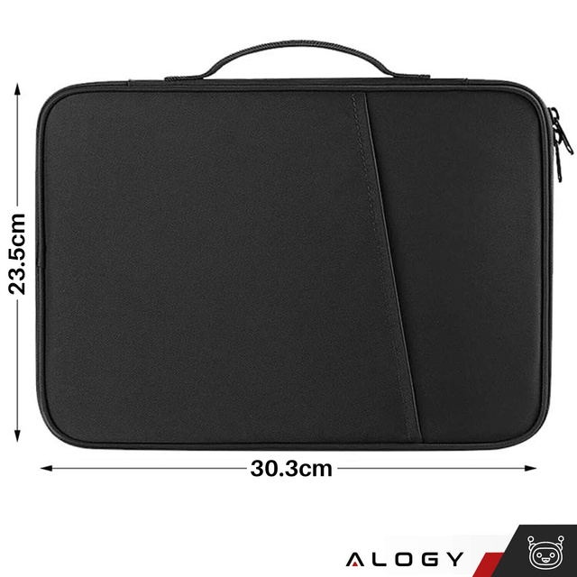 Alogy Torba na tablet Etui Pokrowiec Wsuwka do 11 cali Czarna