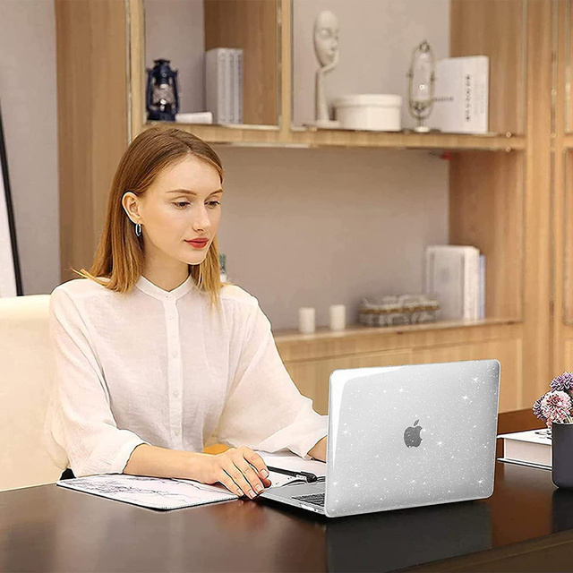 Alogy Etui Hard Case do Apple MacBook Pro 13 2016-2020 Glitter Clear