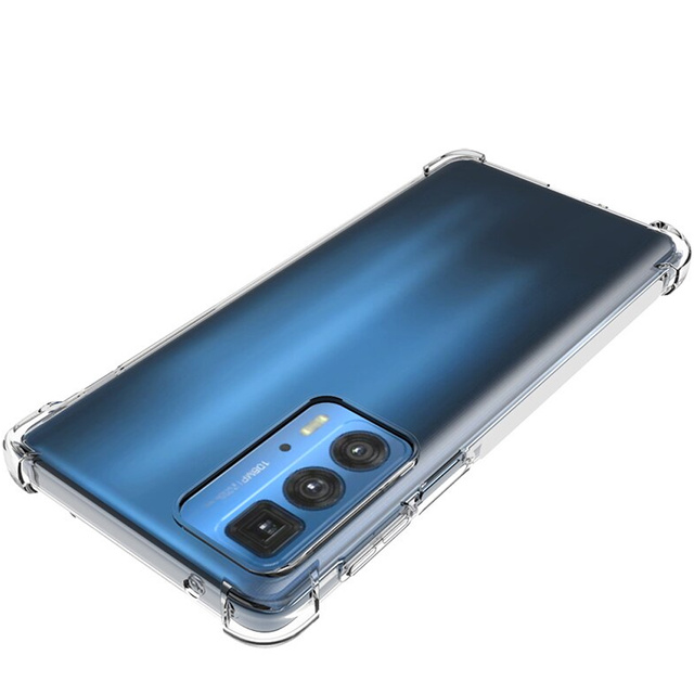 Alogy Etui na telefon pancerne ShockProof do Motorola Moto Edge 20 Pro Przezroczyste