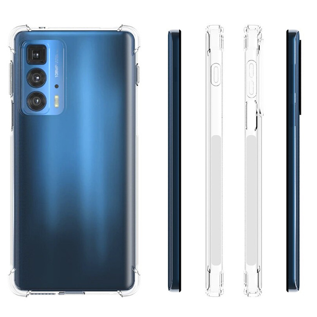 Alogy Etui na telefon pancerne ShockProof do Motorola Moto Edge 20 Pro Przezroczyste
