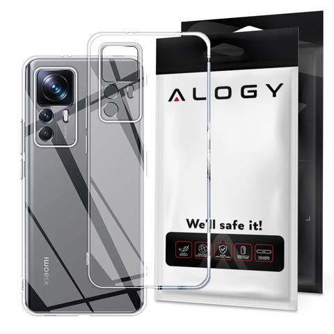 Alogy Etui Silikonowe ochronne TPU obudowa do Xiaomi 12T / 12T Pro Przezroczyste