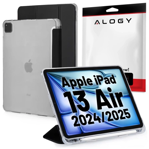 Etui Alogy New Book Cover Case do  Apple iPad Air 13" 2024/2025, iPad Pro 12.9" 2018-2022