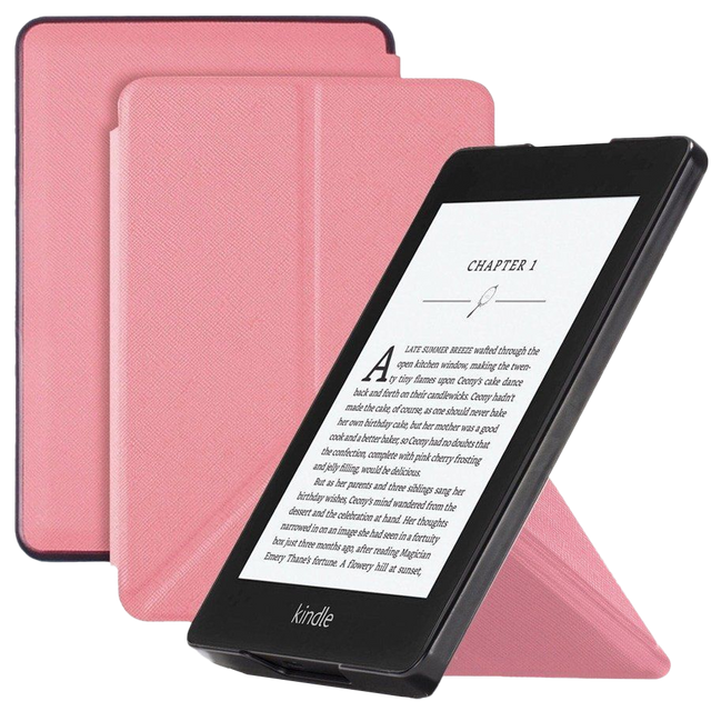 Etui do czytnika ebook Alogy Origami do Kindle Paperwhite 4 Różowe