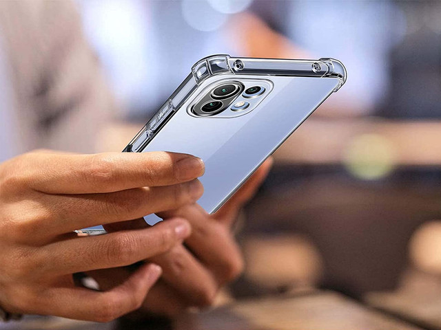 Alogy Etui na telefon ShockProof do Xiaomi Mi 11 Lite przezroczyste