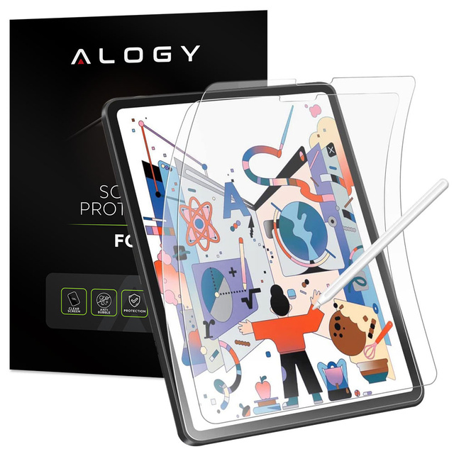 2x Folia matowa Alogy Matte Paper-Screen Feel do Apple iPad Air 4 / 5 10.9 / Pro 11