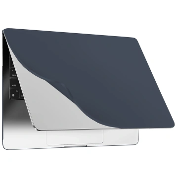 Etui do Apple Macbook Pro 16 2021-2025 (M1/M2/M3/M4) – elastyczna, matowa obudowa ochronna, lekka i odporna – Alogy AirGuard™ Granatowy