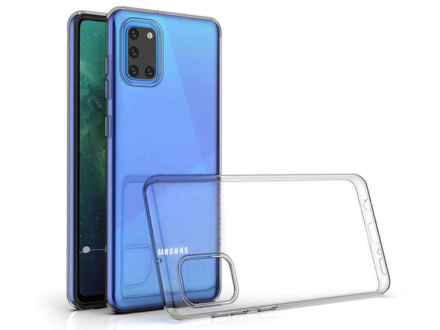 Etui na telefon silikonowe do Samsung Galaxy A31 Crystal Case