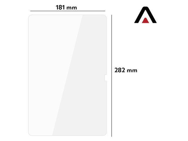 Alogy Szkło hartowane na tablet 9H do Samsung Galaxy Tab S7 FE 12.4 T730/T736B