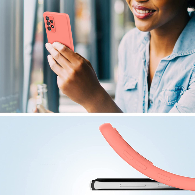 Alogy Etui na telefon ochronne Thin Soft Case do Samsung Galaxy A53 / A53 5G Różowe