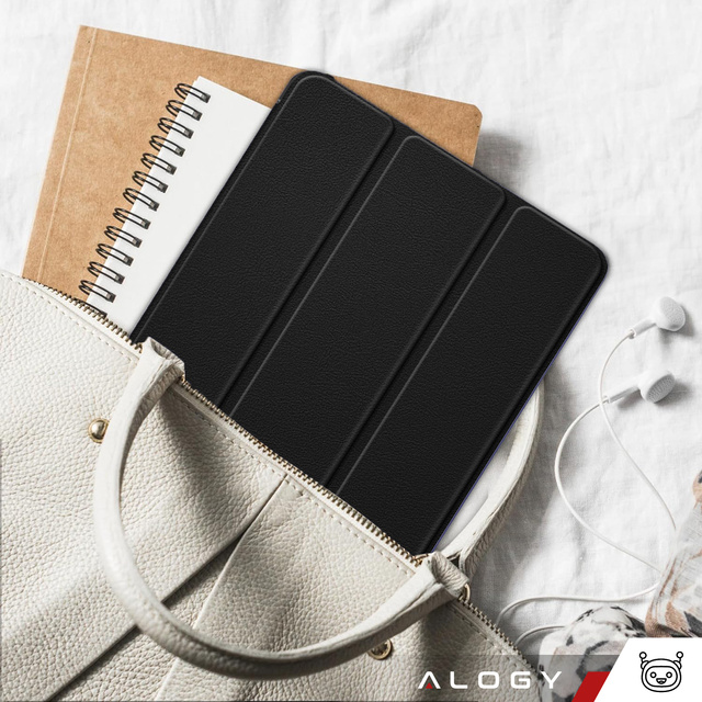 Etui do Samsung Galaxy Tab A9+ 2023 11" (X210/X215/X216) Alogy Book Cover Case obudowa ochronne Czarne