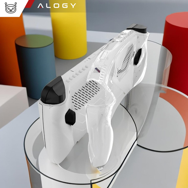 Alogy Etui do konsoli Asus Rog Ally Clear Case obudowa pokrowiec silikonowe nakładka przezroczyste