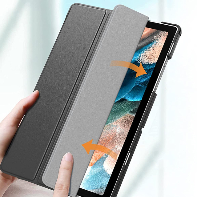 Alogy Etui do tabletu Smart Book do Samsung Galaxy Tab A8 2021 SM-X200/SM-X205 Szary