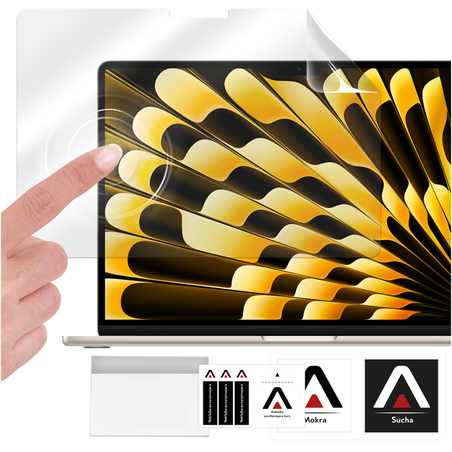Alogy Screen Protect Film Folia ochronna Matowa na ekran do MacBook Air 15" 2023 z filtrem Anti Blue