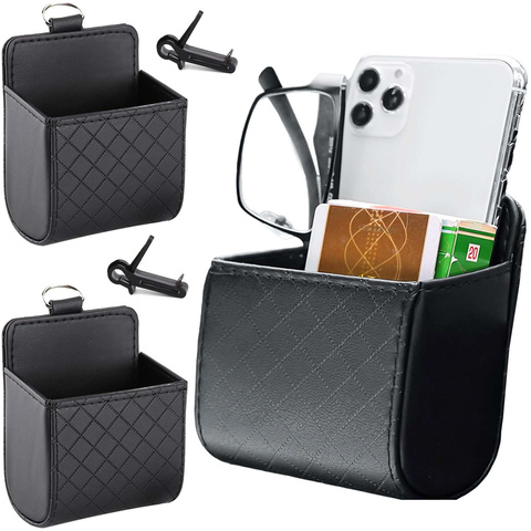 Alogy Organizer samochodowy Car Organizer Air Vent na kratkę do auta Czarny