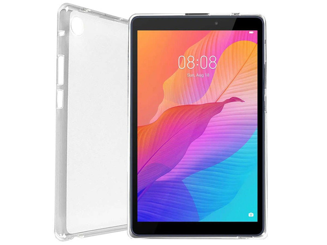 Alogy Etui na tablet silikonowe do Huawei MatePad T8 8.0 przezroczyste