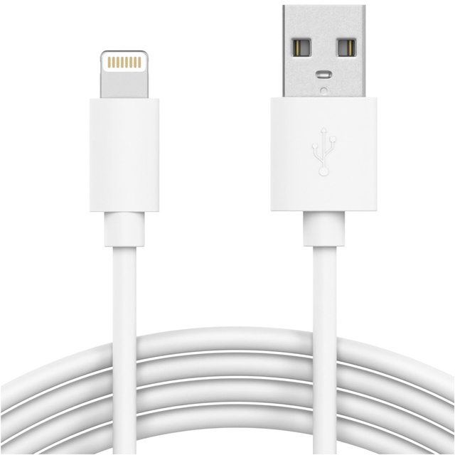 Alogy Kabel przewód 1m Fast Charge Cable USB do Lightning do ładowania 20W biały 