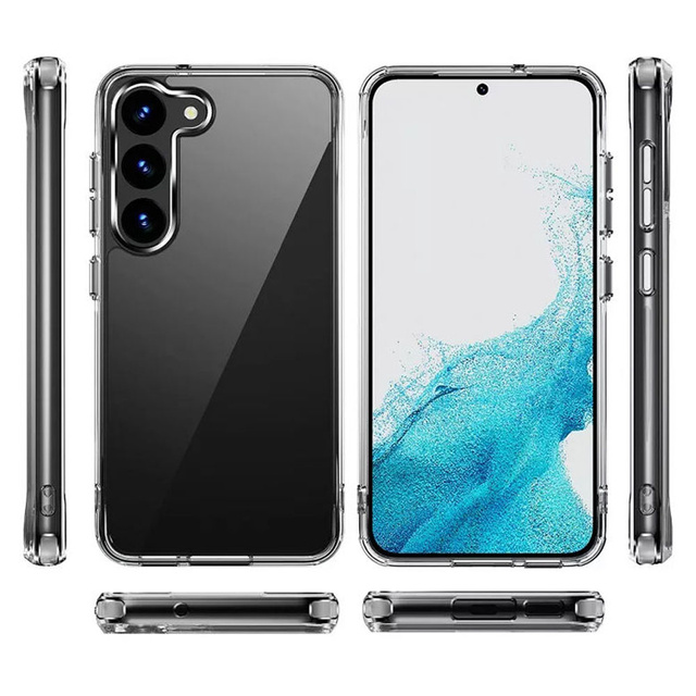 Alogy Etui ochronne obudowa Hybrid Case do Samsung Galaxy S23 Plus Przezroczyste