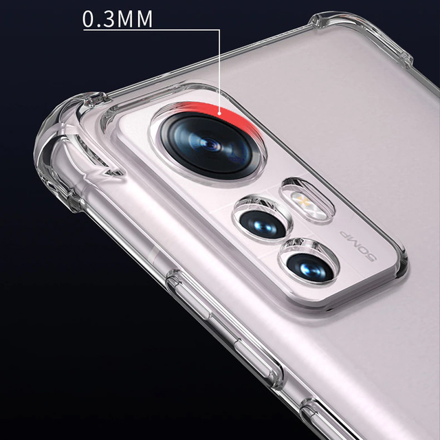 Alogy Etui na telefon pancerne ShockProof do Xiaomi 12 5G Przezroczyste