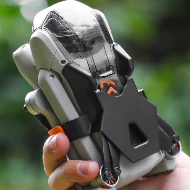 Alogy Blokada zabezpieczenie osłona śmigieł Wings opaski do drona do DJI Mini 3 Pro Czarno-pomarańczowy