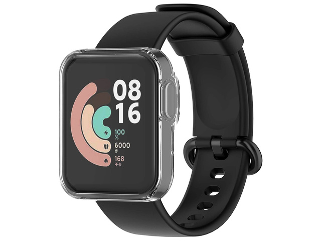 Alogy Silikonowe etui do smartwatcha do Xiaomi Mi Watch Lite/ Redmi Watch Przezroczyste