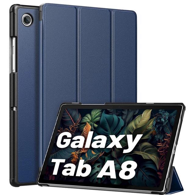 Alogy Etui do tabletu Smart Book do Samsung Galaxy Tab A8 2021 SM-X200/SM-X205 Granatowy