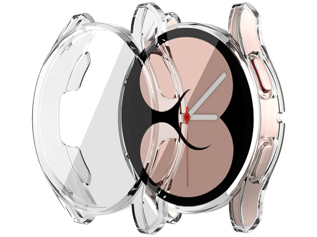 Alogy Etui do smartwatcha do Samsung Galaxy Watch 4 40mm Przezroczyste