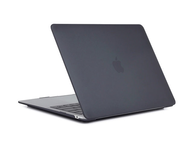 Etui Alogy Hard Case mat do Apple MacBook Air 13 2021 2020 M1 2019 2018 A2337 A2179 A1932  Czarne