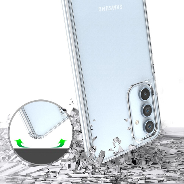 Alogy Etui ochronne obudowa Hybrid Clear Case do Samsung Galaxy A54 5G Przezroczyste
