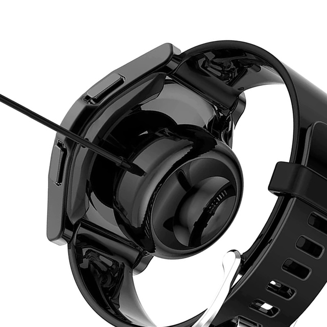 Alogy Case Etui silikonowe do Huawei Watch GT 2 Sport/ Classic 46mm Czarne