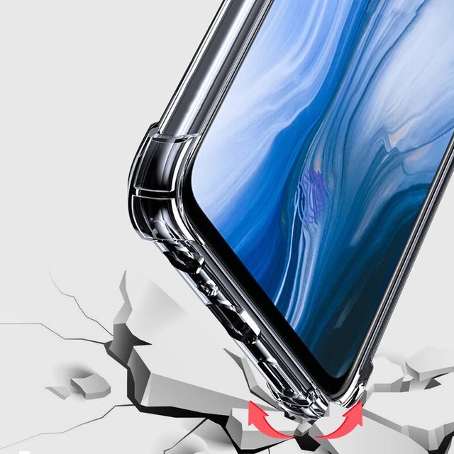 Alogy Etui pancerne na telefon ShockProof do Oppo A57 5G 2022 Przezroczyste