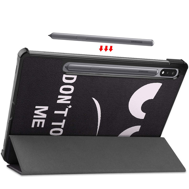 Alogy Etui na tablet Book Cover do Samsung Galaxy Tab S7/ S8 11.0 T870/ T875/ T876B/ X700/ X706 Don't Touch My Pad