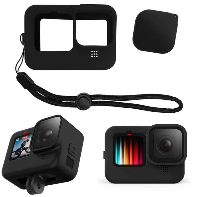 Alogy Etui ochronne silikonowe obudowa TPU do GoPro Hero 11/10/9 silikon case czarne