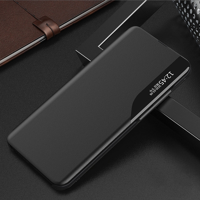 Alogy Etui na telefon Smart View Cover z klapką skórzane do Xiaomi Redmi Note 11/11s