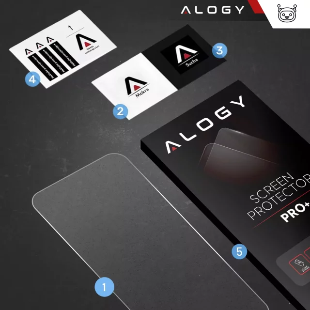 Szkło hartowane do Samsung Galaxy Z Flip 6 ochrona na ekran Alogy Screen Protector PRO+ na zewnętrzny ekran telefonu