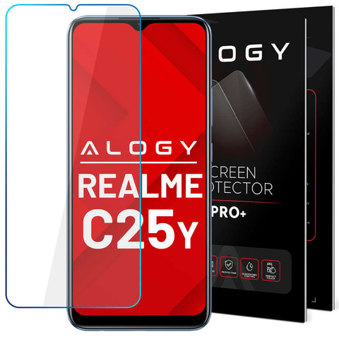 Alogy Szkło hartowane do telefonu na ekran do Realme C25y