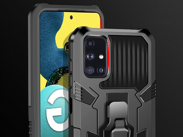 Alogy Etui ochronne pancerne z podstawką do Samsung Galaxy M51