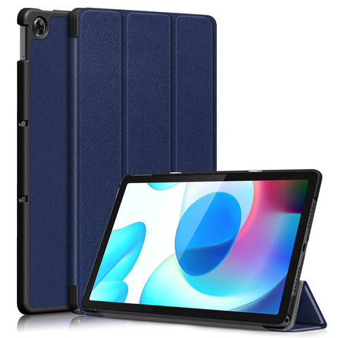 Alogy Etui do tabletu Book Cover do Realme Pad Granatowe