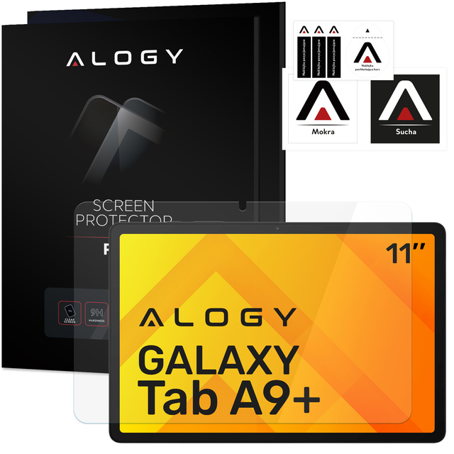  Alogy Screen Protector Pro+ Szkło hartowane do Samsung Galaxy Tab A9+ Plus 2023 11" X210/X215/X216 na ekran na tablet