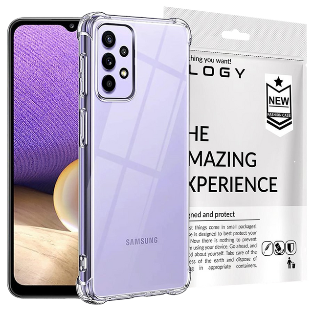 Alogy Etui na telefon pancerne ShockProof do Galaxy A52s/ A52 5G Przezroczyste