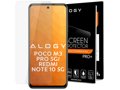 Alogy Szkło hartowane na telefon do Xiaomi Poco M3 Pro 5G/ Redmi Note 10 5G