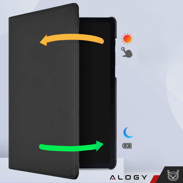 Alogy Etui na tablet 360 Case for Lenovo Tab M10 Plus 3gen 10.6” 2022 TB128XU TB125FU czarne